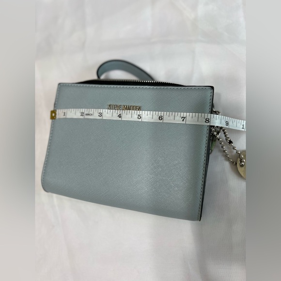 Steve Madden light blue crossbody purse Old Money Preppy - Picture 9 of 10